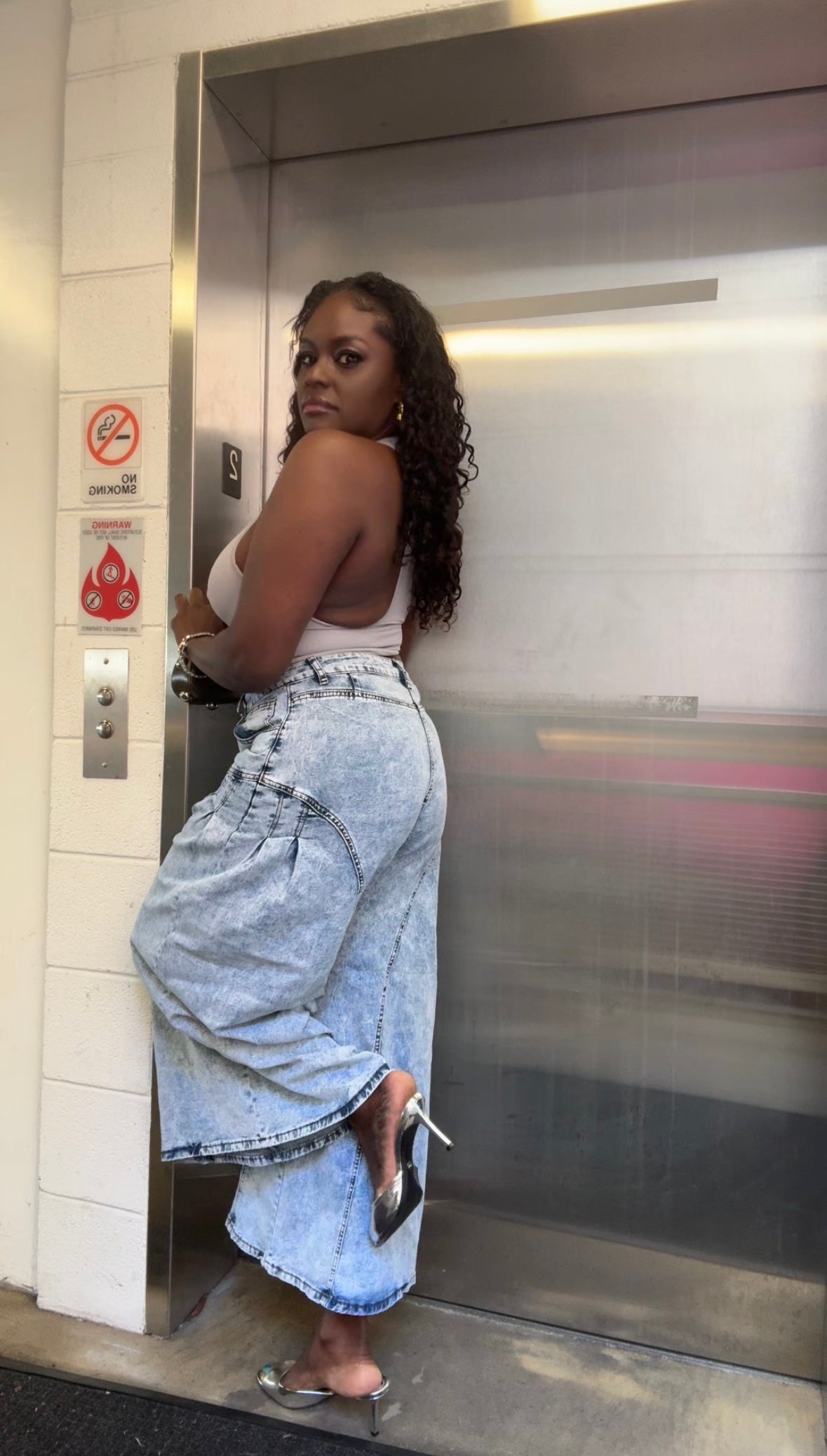 "City Muse" Wide Legged Jeans
