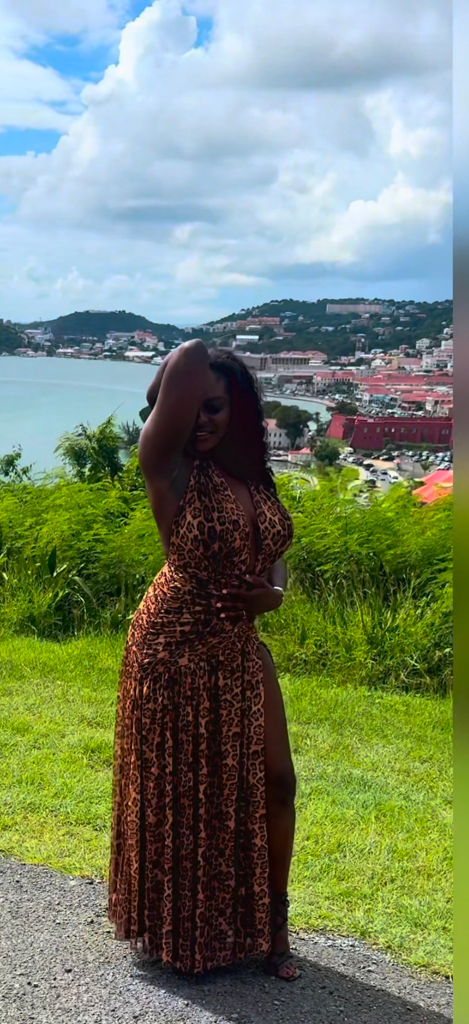 “Chettah Girl”’ dress