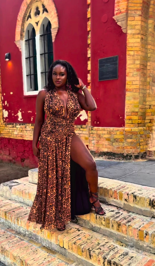 “Chettah Girl”’ dress