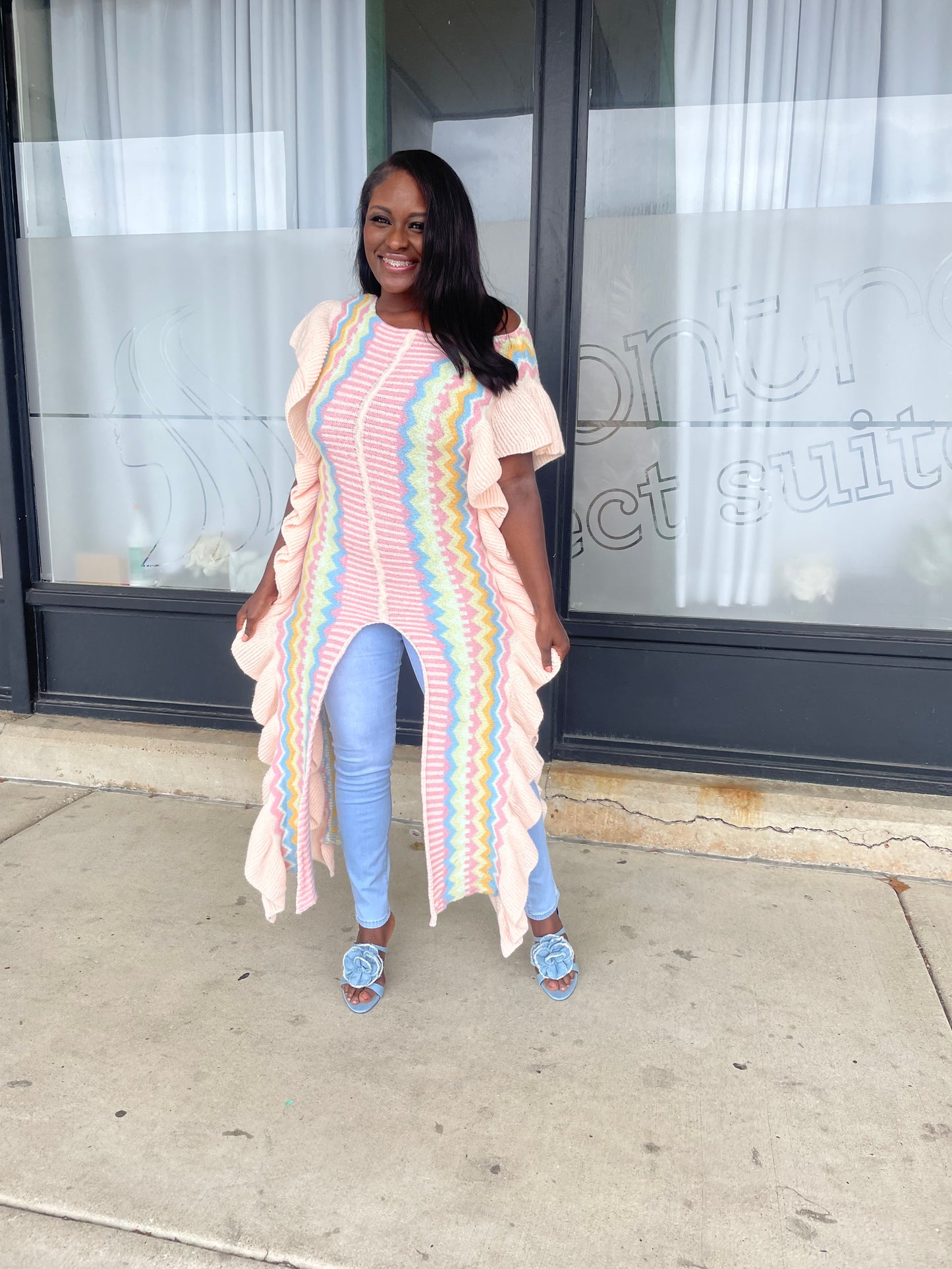 “Rich Auntie “ cardigan