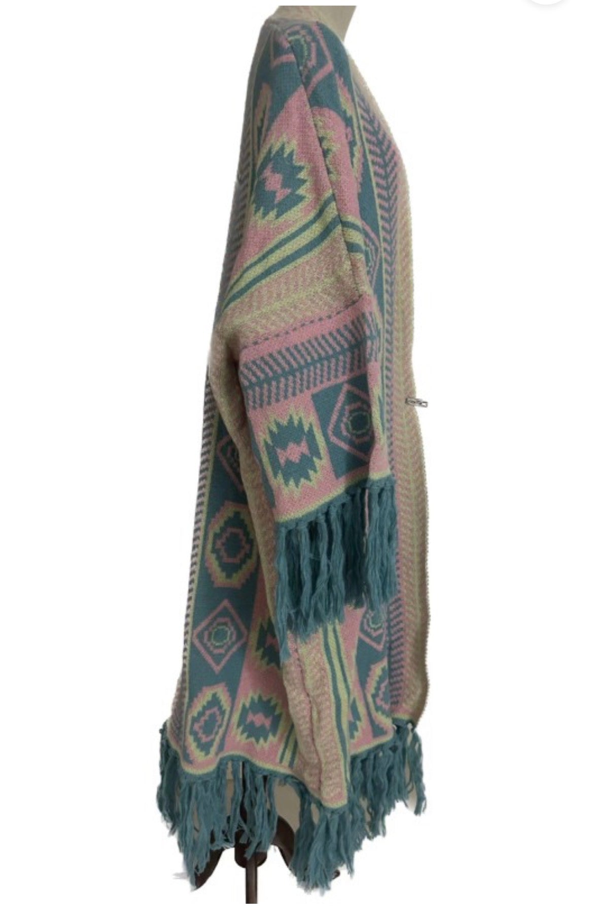 The Aspen Fringe Duster Cardigan