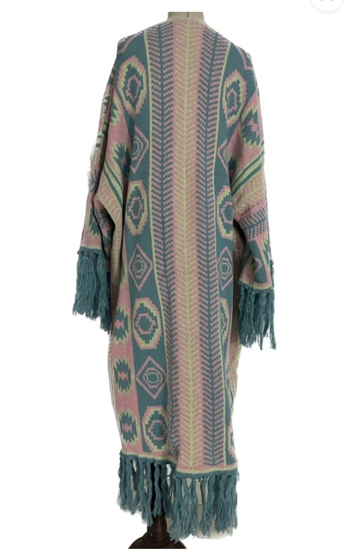 The Aspen Fringe Duster Cardigan