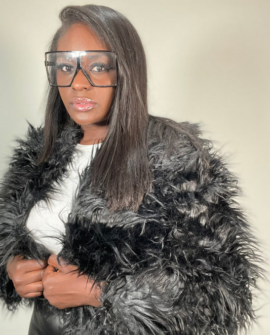 “Shelly” fur bomber