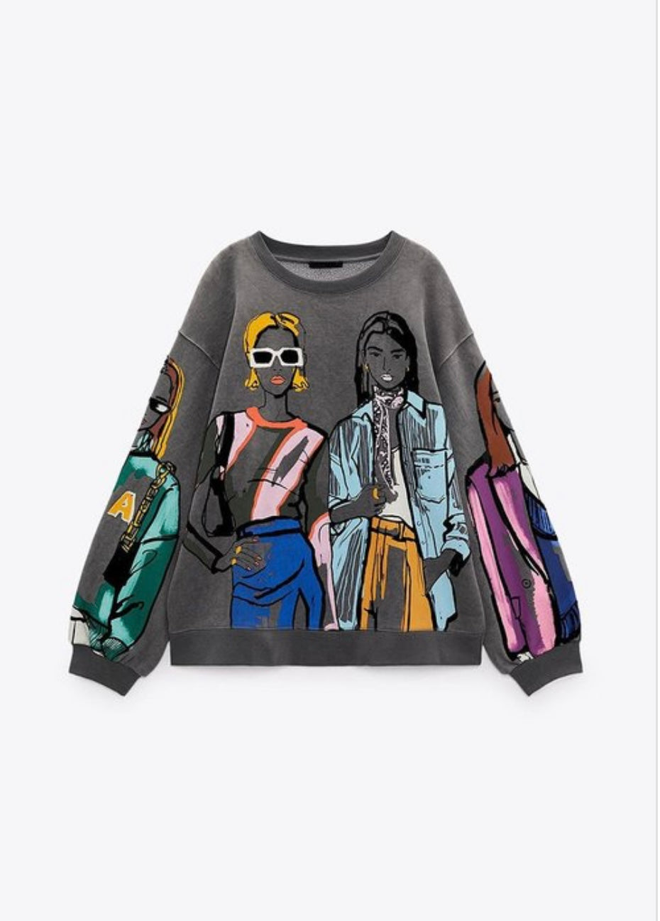 “Glamour Girl” sweater