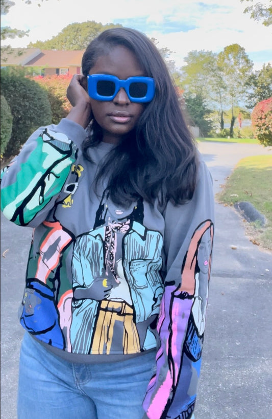 “Glamour Girl” sweater